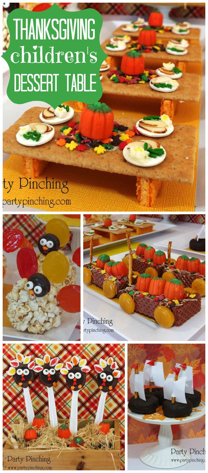 Kids Thanksgiving Desserts
 314 best images about Fall For Thanksgiving on Pinterest