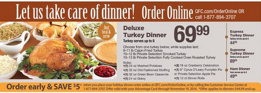 Kroger Thanksgiving Dinner
 kroger turkey dinners thanksgiving