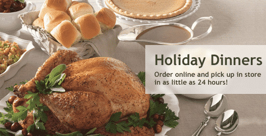 Kroger Thanksgiving Dinner
 Cheatsgiving How To Order Thanksgiving Turkey
