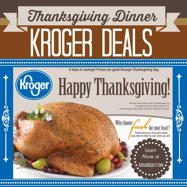 Kroger Thanksgiving Dinner
 Roundup of Thanksgiving Dinner Essentials at Kroger
