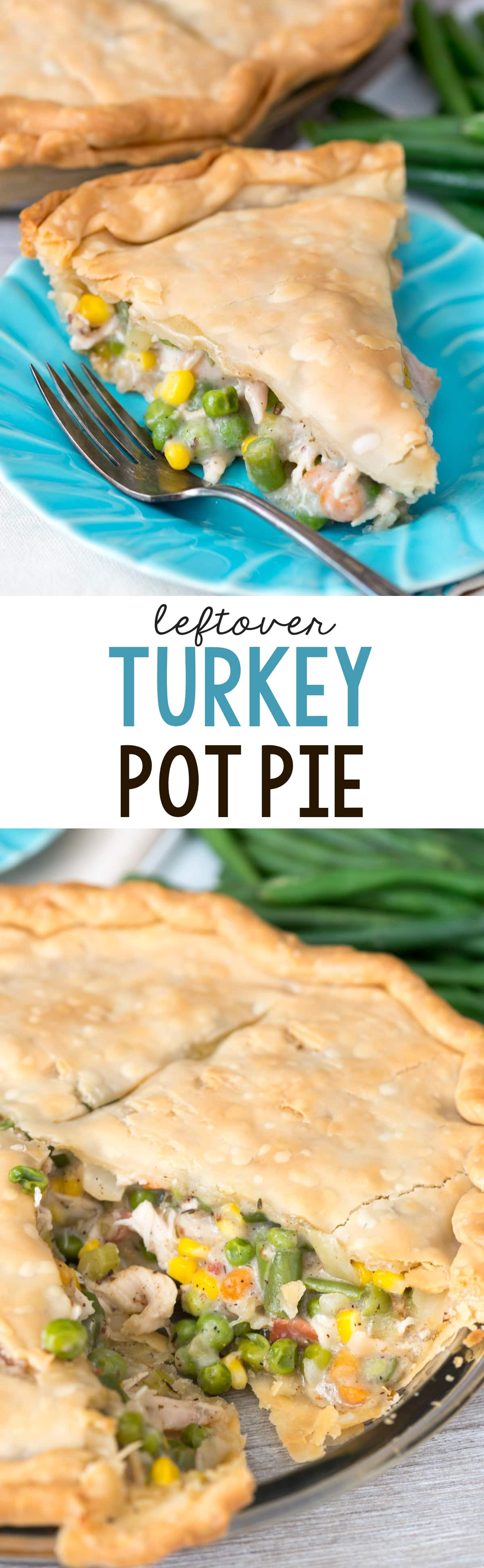 Leftover Thanksgiving Turkey Pot Pie
 Leftover Turkey Pot Pie Crazy for Crust