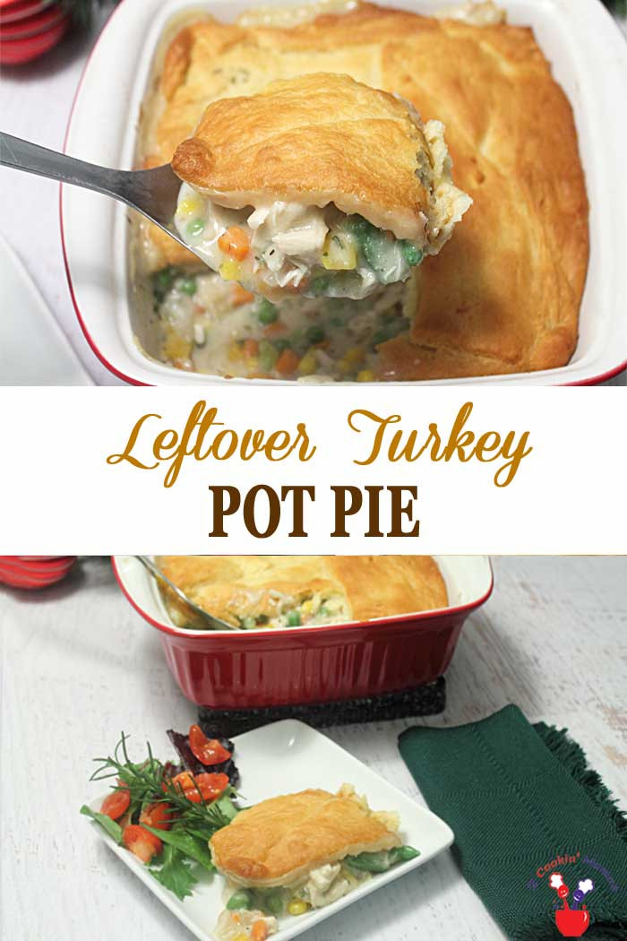 Leftover Thanksgiving Turkey Pot Pie
 Healthier Leftover Turkey Pot Pie 2 Cookin Mamas
