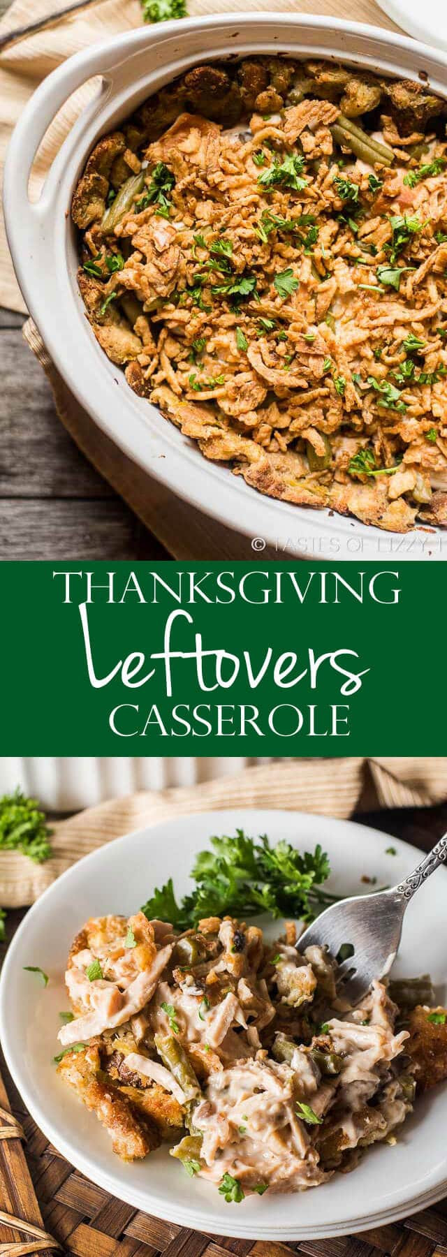 Leftovers Thanksgiving Casserole
 Turkey and Stuffing Casserole Recipe using Thanksgiving