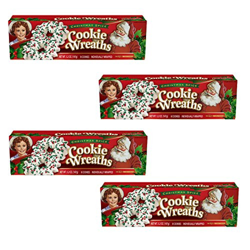 Little Debbie Christmas Wreath Cookies
 Little Debbie Christmas Wreath cookies Pack of 4