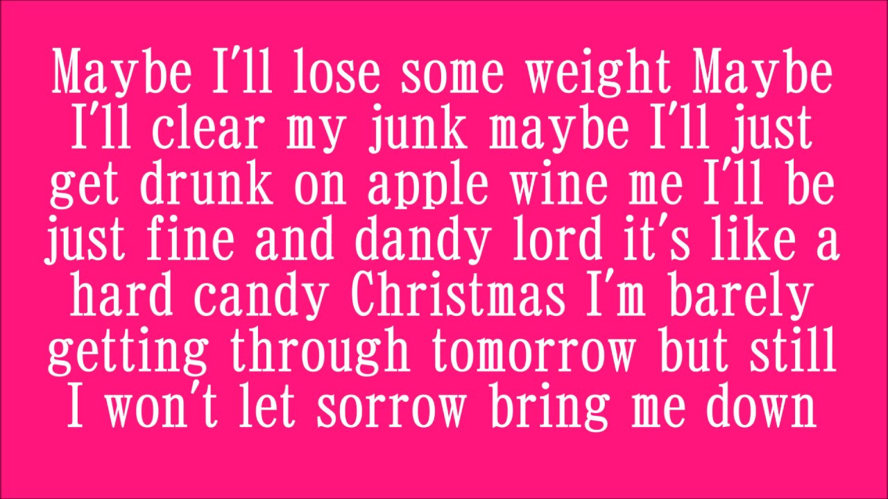 Lyrics Hard Candy Christmas
 Dolly Parton Hard candy Christmas lyrics