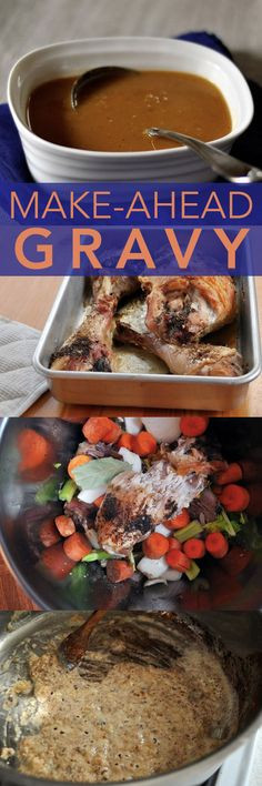 Make Ahead Gravy For Thanksgiving
 1000 images about Holiday Celebrations on Pinterest