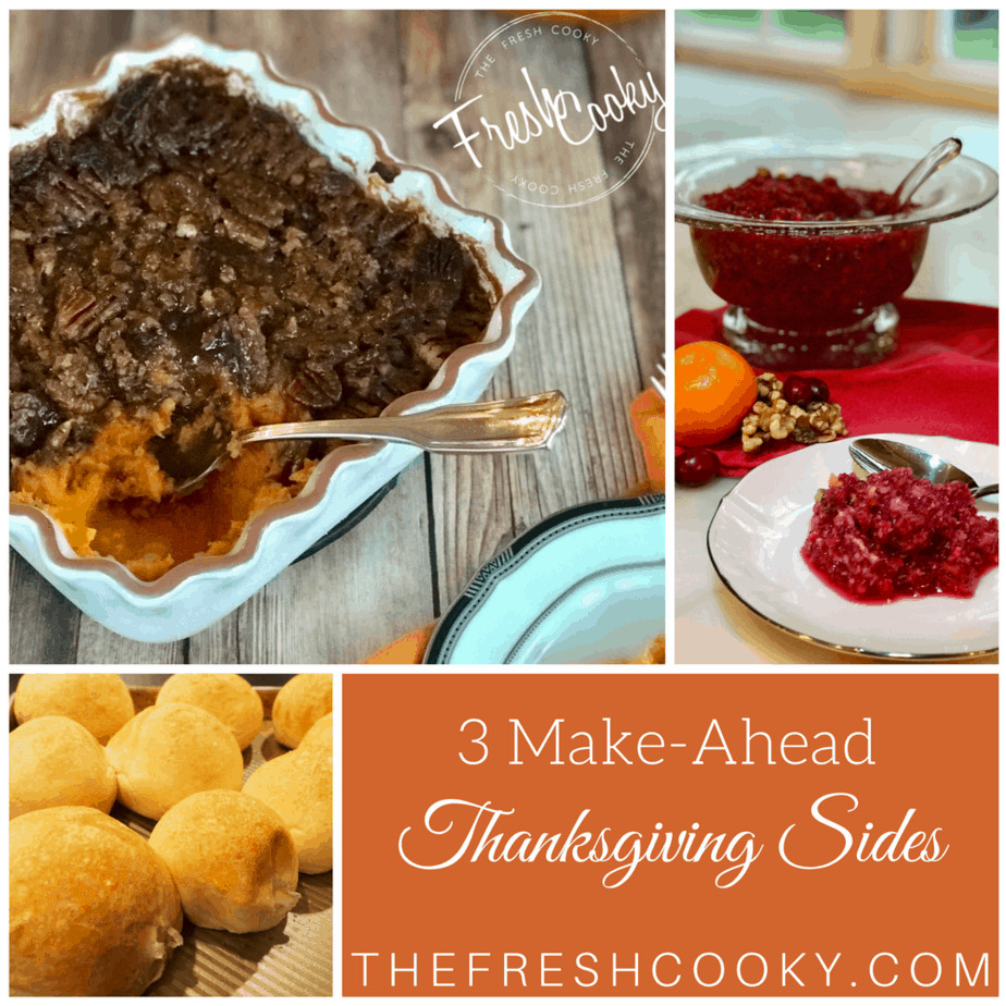 Make Ahead Sides For Thanksgiving
 Make Ahead Thanksgiving Side Dishes