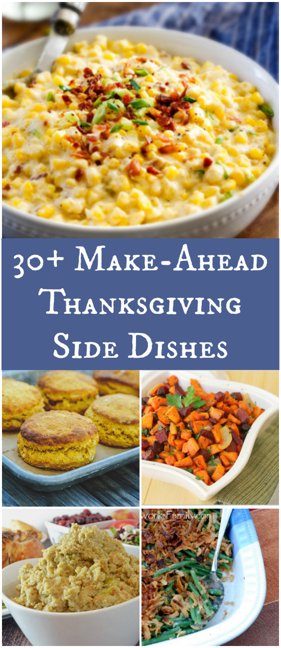 Make Ahead Sides For Thanksgiving
 30 Make Ahead Thanksgiving Side Dishes – Afropolitan Mom
