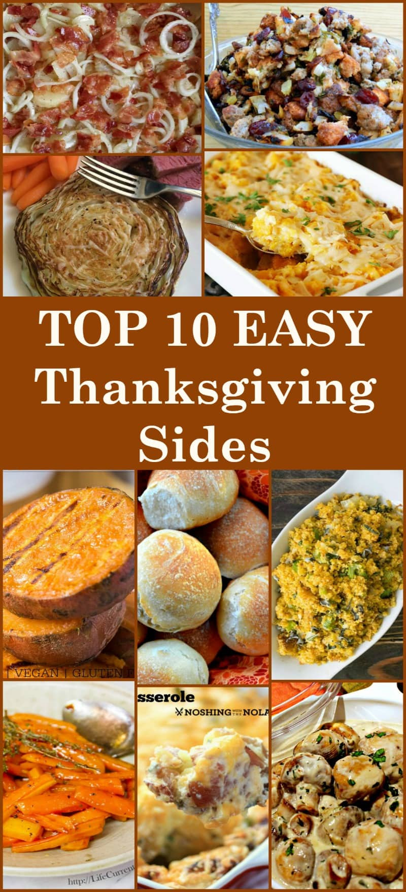 Make Ahead Sides For Thanksgiving
 The BEST Top 10 Thanksgiving Sides