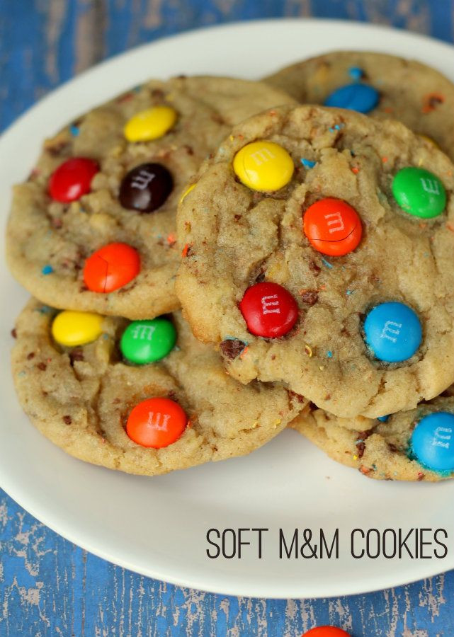 M&amp;M Christmas Cookies
 M & M Cookies Recipe — Dishmaps