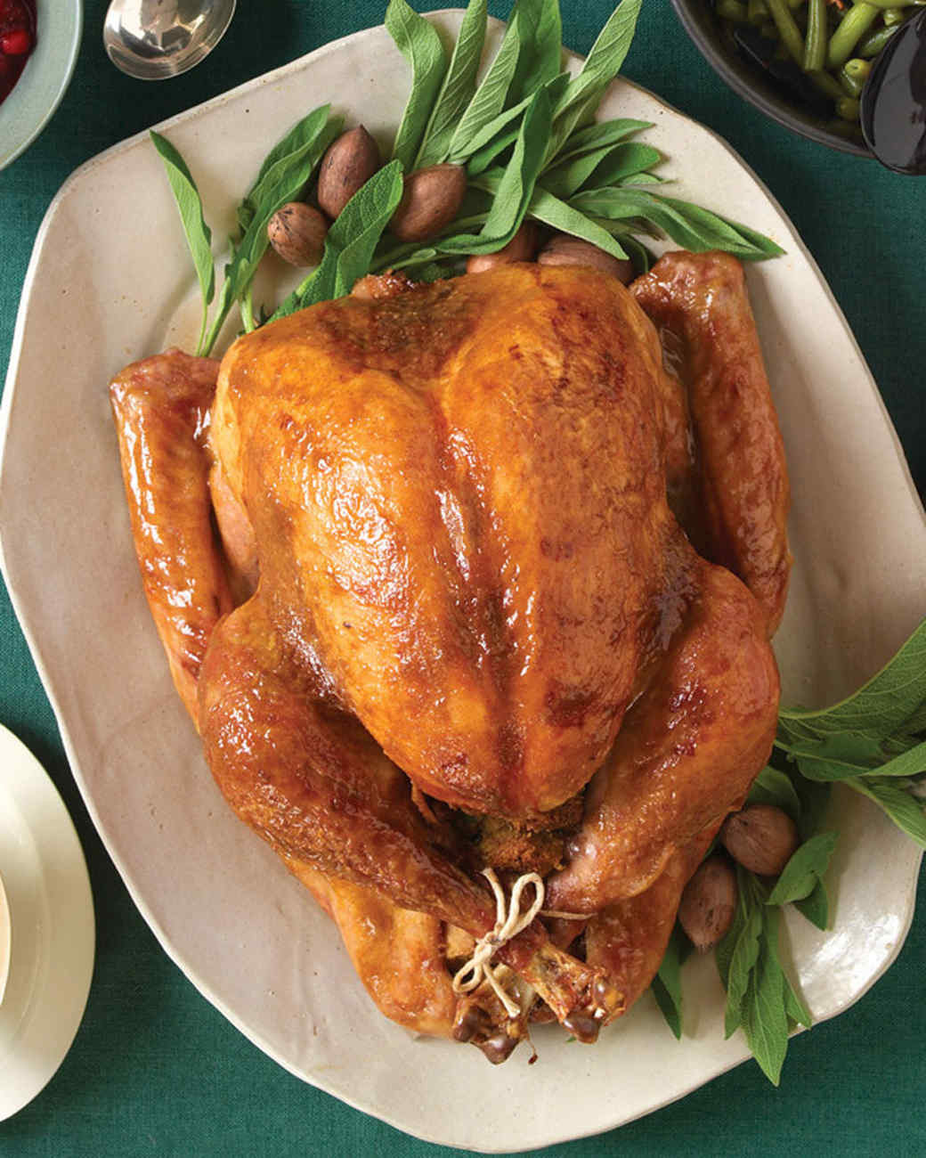 Martha Stewart Turkey Recipes Thanksgiving
 Roast Turkey with Brown Sugar and Mustard Glaze Recipe