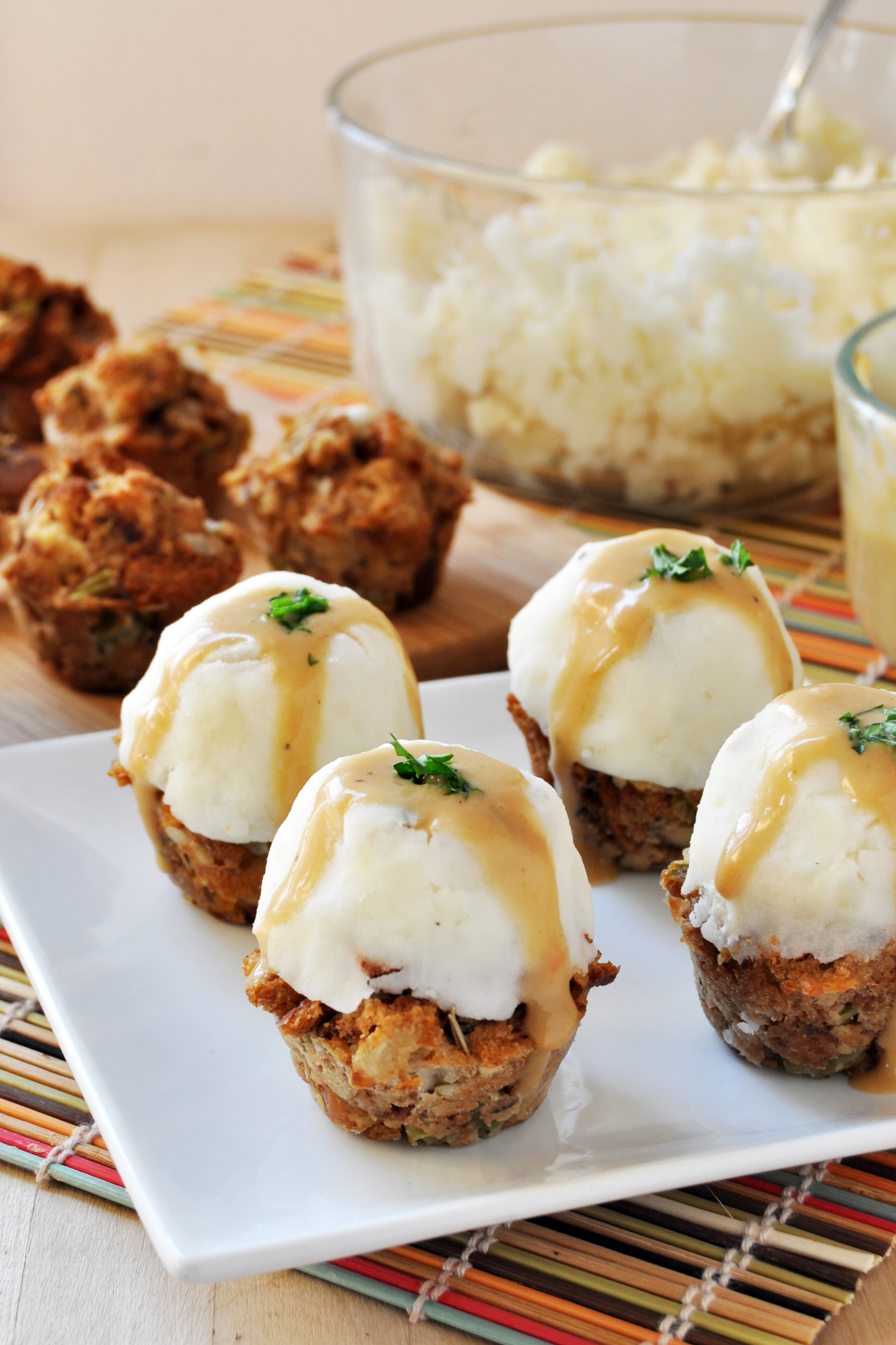 Mashed Potatoes Thanksgiving
 Vegan Gluten Free Thanksgiving Stuffing Muffins with