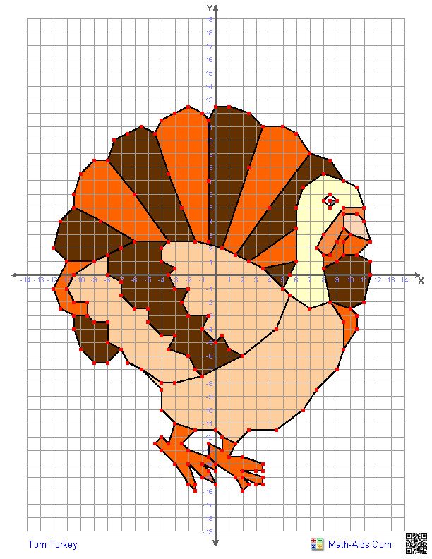 Math Aids Com Thanksgiving Turkey
 Graphing Worksheets