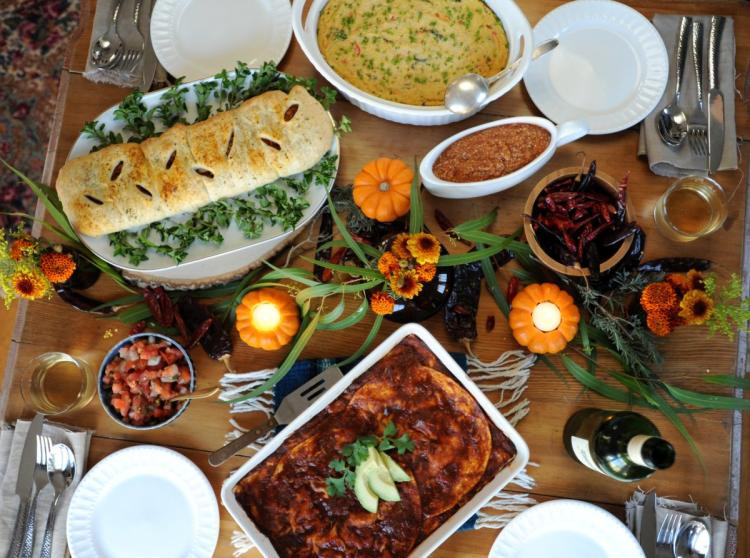 Mexican Thanksgiving Dinners
 Thug Kitchen authors offer vegan Thanksgiving
