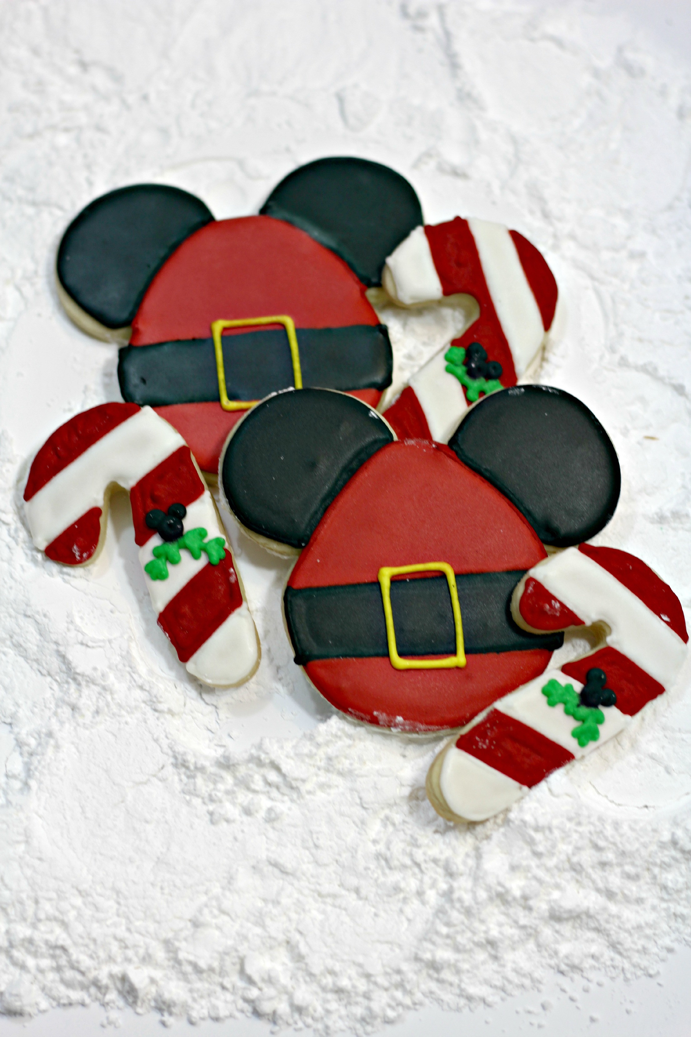 Mickey Christmas Cookies
 Santa Mickey Sugar Cookies Food Fun & Faraway Places