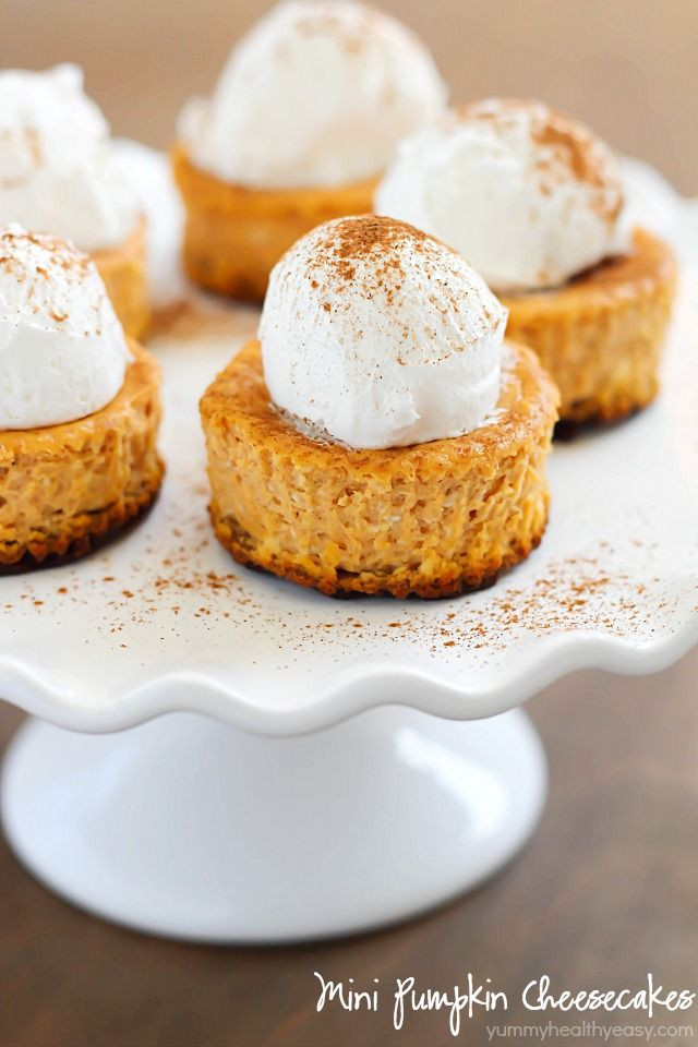 Mini Fall Desserts
 139 best images about Thanksgiving on Pinterest