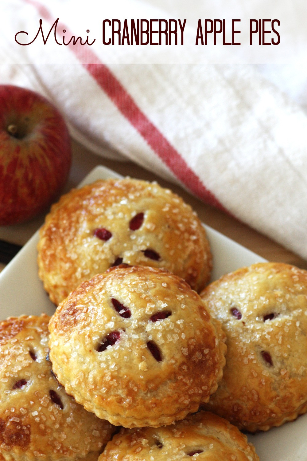 Mini Pies For Thanksgiving
 Mini Cranberry Apple Pies RECIPE