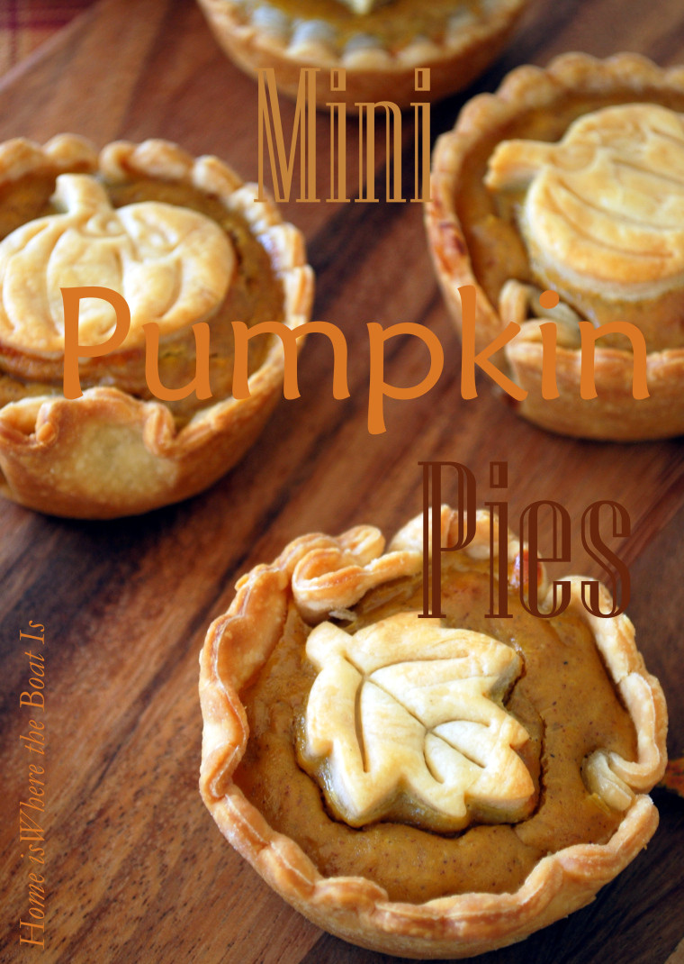 Mini Pies For Thanksgiving
 Keep Calm and Gobble Thanksgiving Recipe Round Up