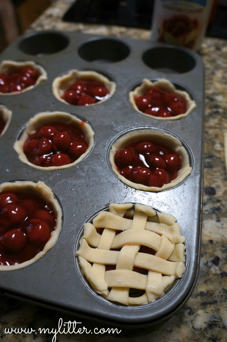 Mini Pies For Thanksgiving
 Homemade Mini Cherry Pies with Blue Bell Ice Cream