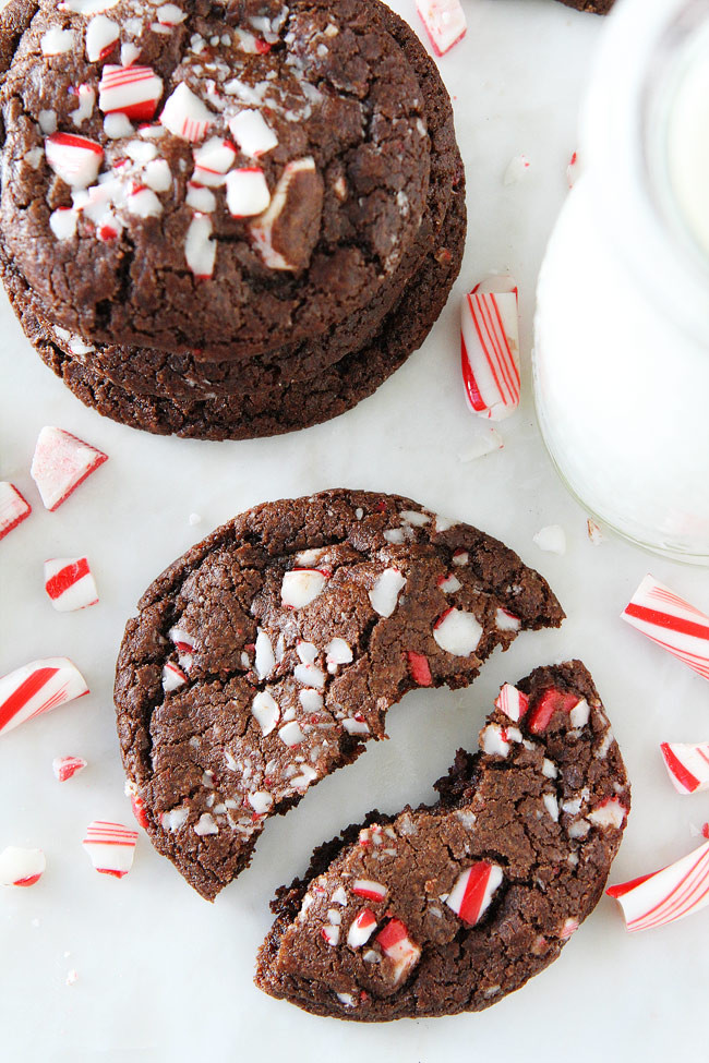 Mint Christmas Cookies
 Chocolate Peppermint Crunch Cookies