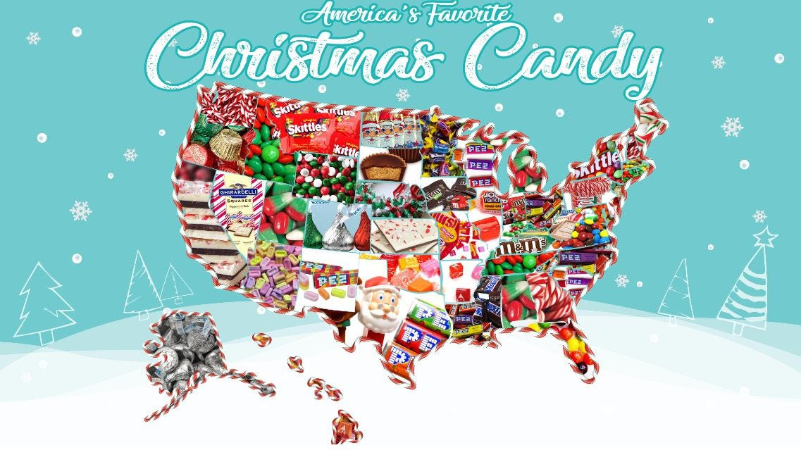 Most Popular Christmas Candy
 Most popular Christmas candy by state KXXV Central Texas