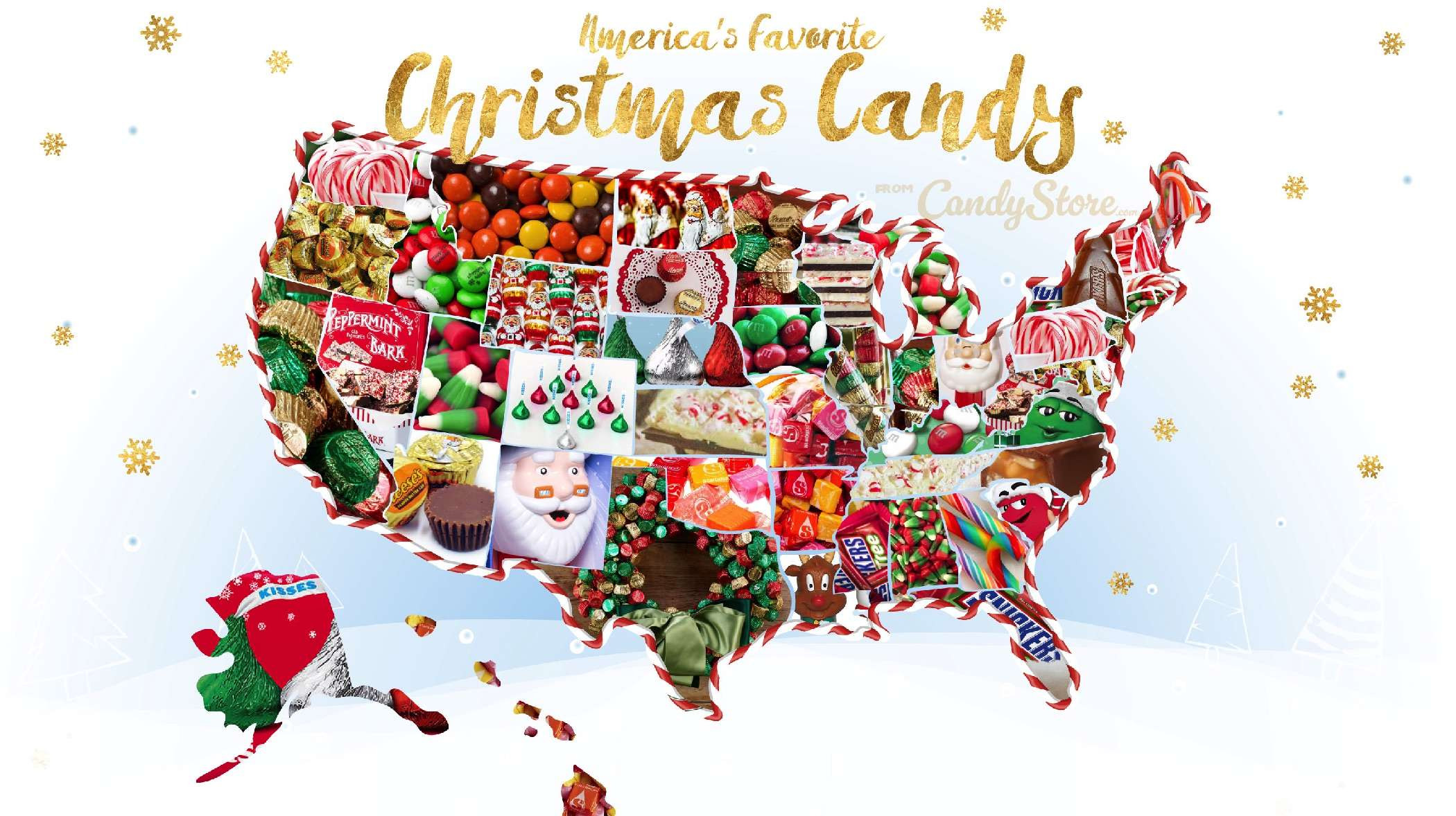 Most Popular Christmas Candy
 The Most Popular Christmas Candy in Each State