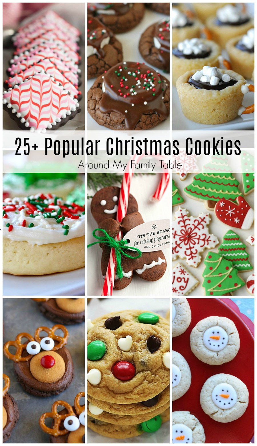 Most Popular Christmas Desserts
 Most Popular Christmas Cookie Recipes Around My Family Table