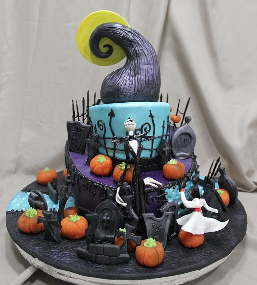 Night Before Christmas Cakes
 Top 10 Nightmare Before Christmas Cakes