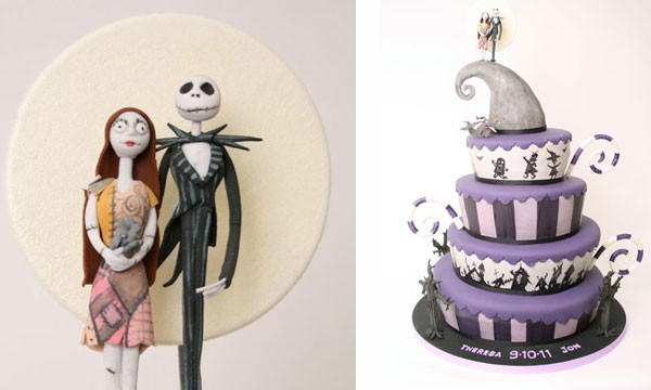 Night Before Christmas Cakes
 Nightmare Before Christmas Wedding Cake