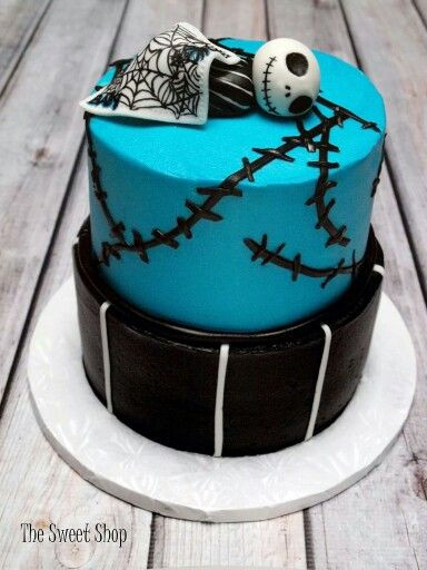 Nightmare Before Christmas Baby Shower Cakes
 Pinterest • The world’s catalog of ideas
