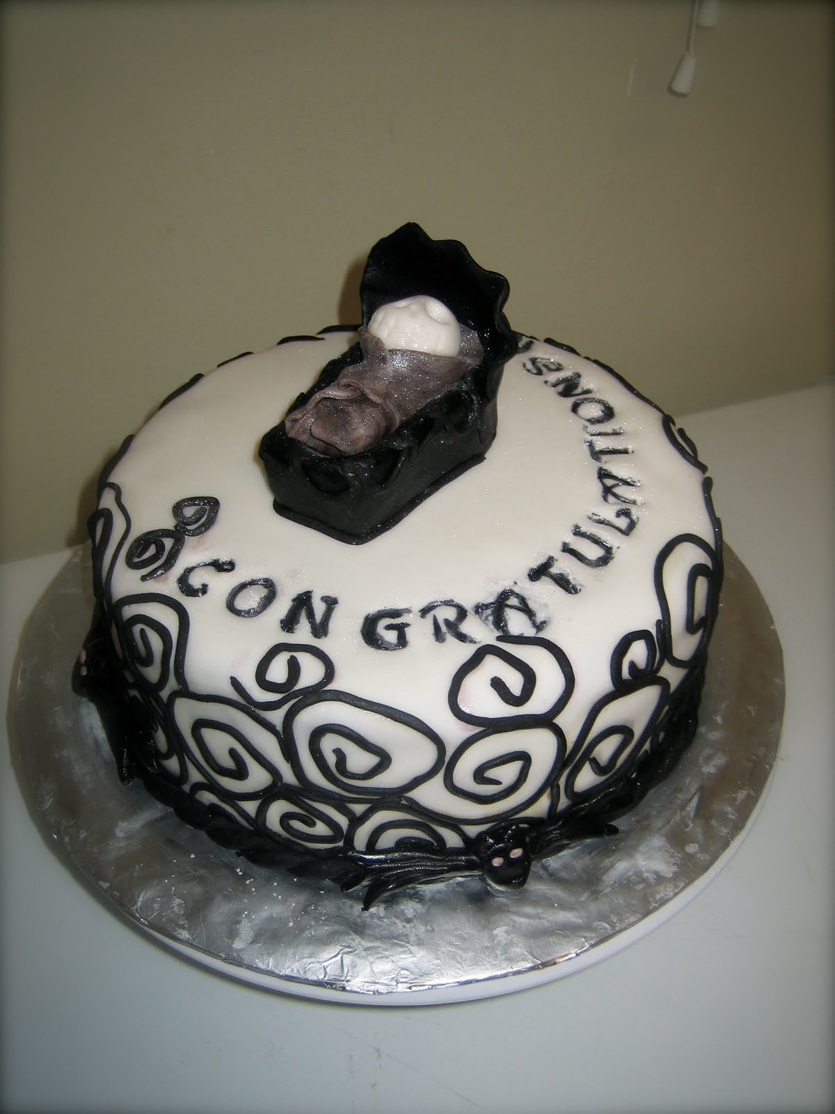 Nightmare Before Christmas Baby Shower Cakes
 Sweet & Simple Custom Cake Design April 2011