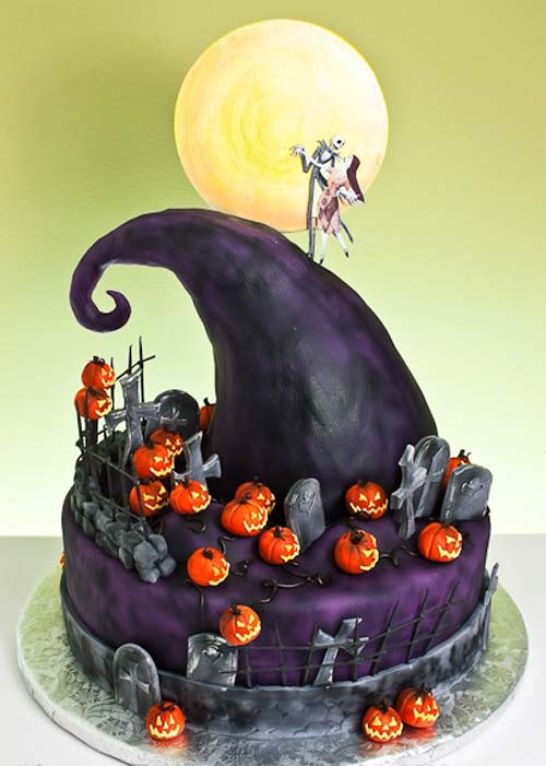 Nightmare Before Christmas Cakes Decorations
 Cake birthday ideas Cake birthday party Cake birthday