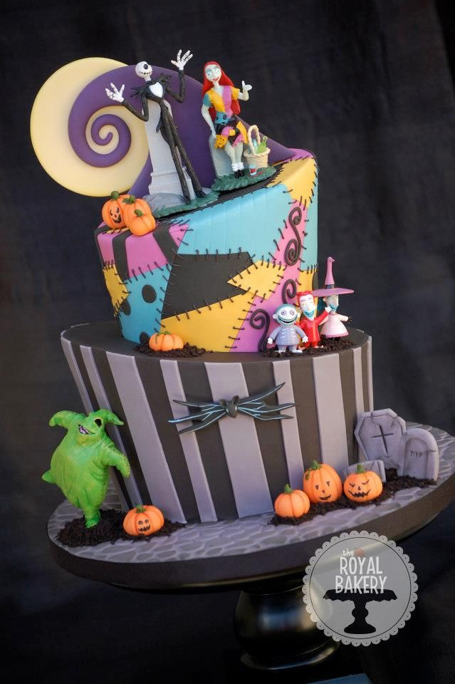 Nightmare Before Christmas Cakes Decorations
 Nightmare Before Christmas cake Nbc