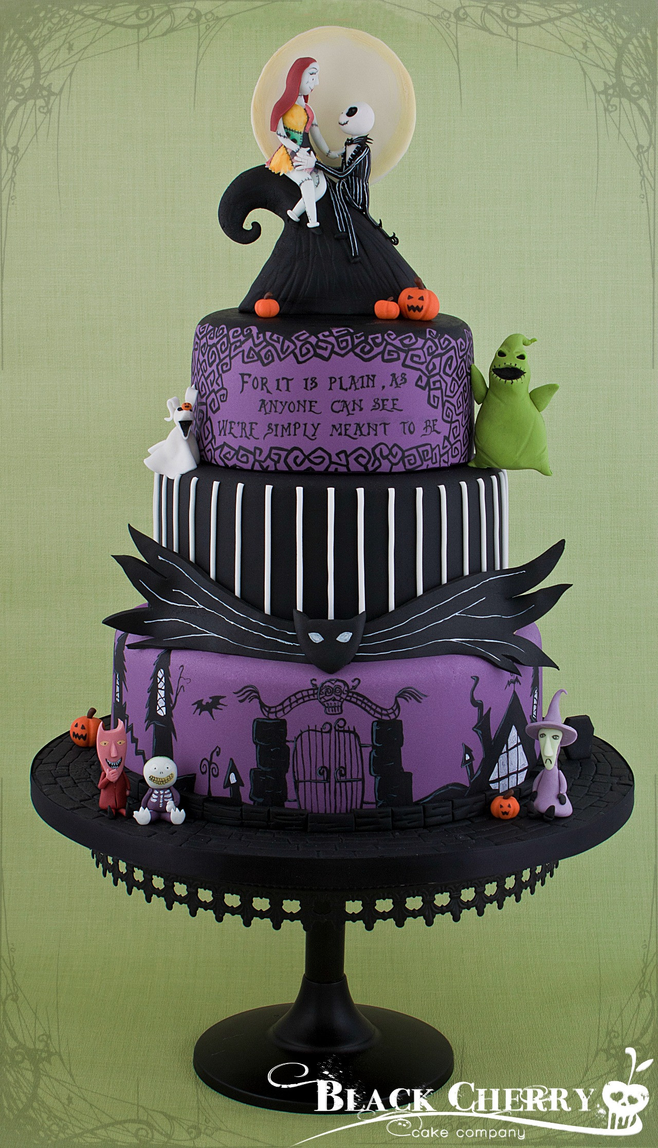 Nightmare Before Christmas Cakes Decorations
 The Dark Side Gaming Cakes Game Informer