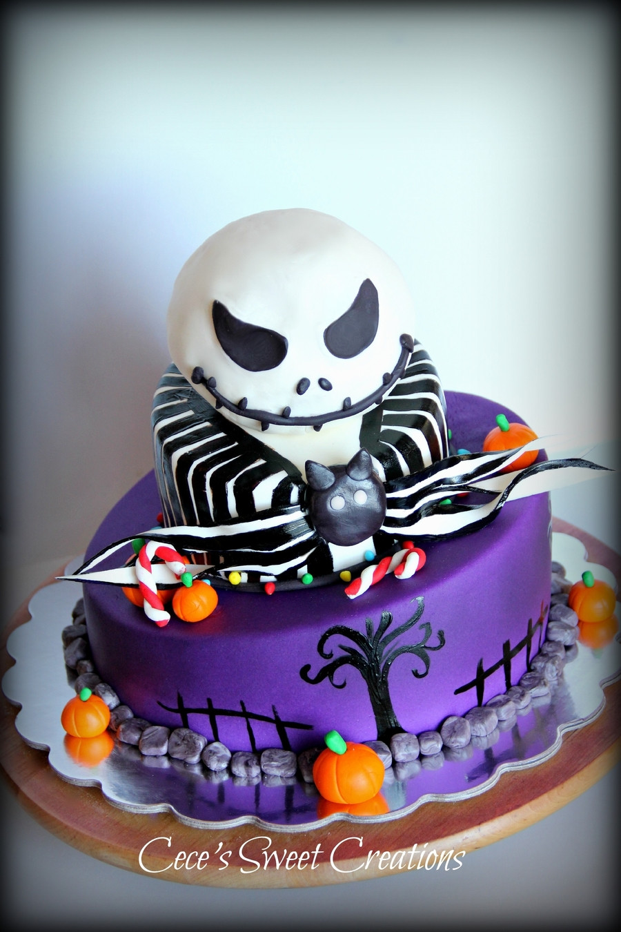 Nightmare Before Christmas Cakes Decorations
 Jack From Nightmare Before Christmas Cake CakeCentral