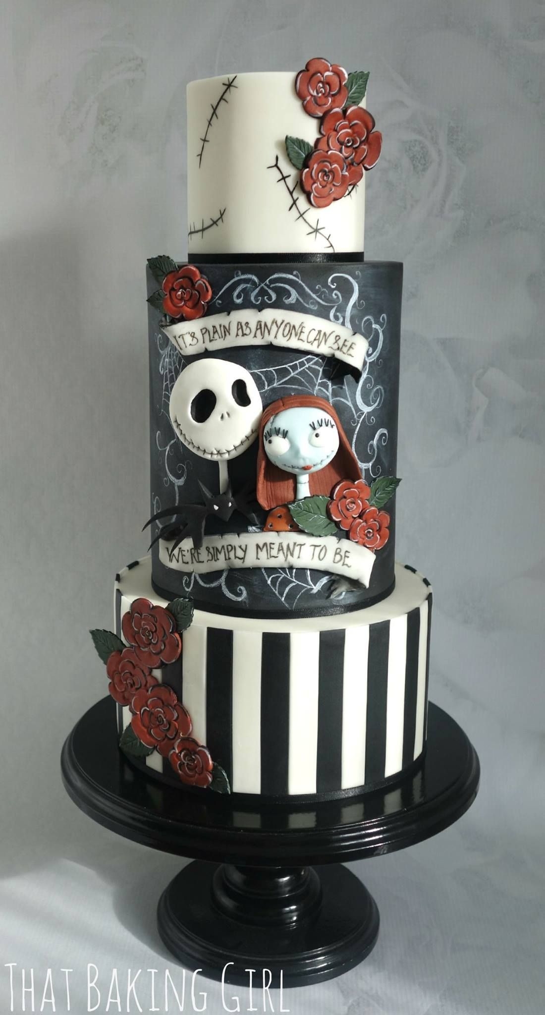 Nightmare Before Christmas Cakes Decorations
 we re simply meant to be nightmare before christmas