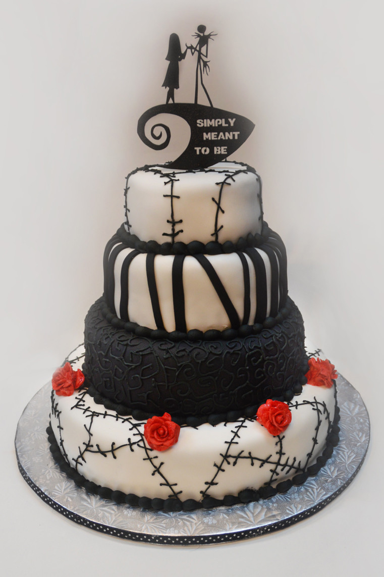 Nightmare Before Christmas Cakes Decorations
 Nightmare Before Christmas wedding – ronna s cake blog