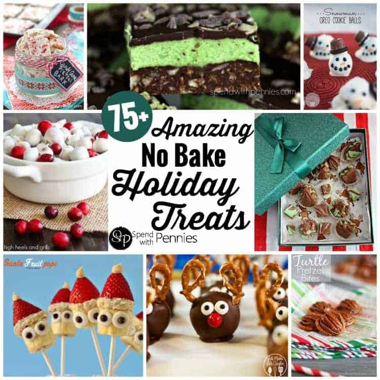 No Baking Christmas Treats
 75 No Bake Holiday Treats Spend With Pennies