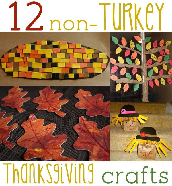 Non Turkey Thanksgiving
 12 Non Turkey Thanksgiving Crafts for Kids to Make & Do