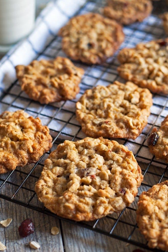 Oatmeal Christmas Cookies
 Oatmeal Cranberry Cookies Honey and Birch