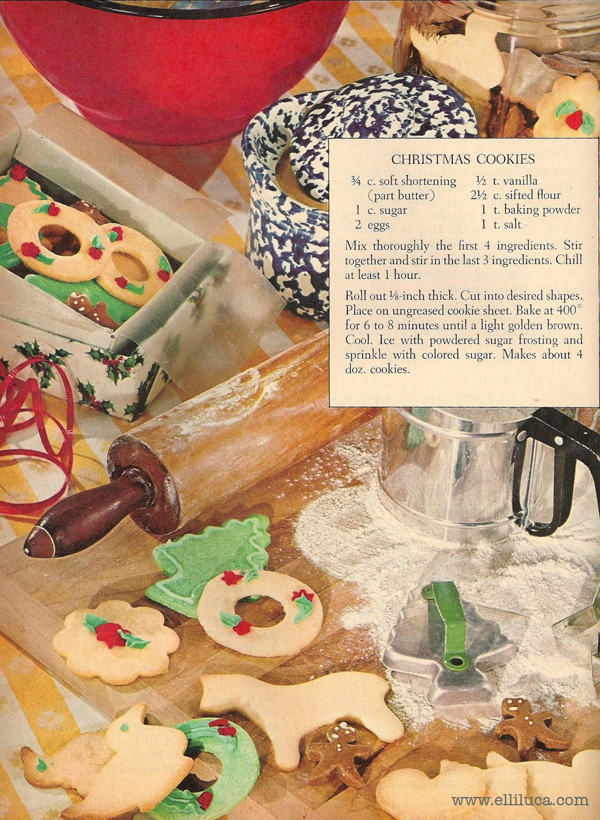 Old Fashioned Christmas Cookies Recipe
 Good Old Fashioned Christmas Cookie Recipe