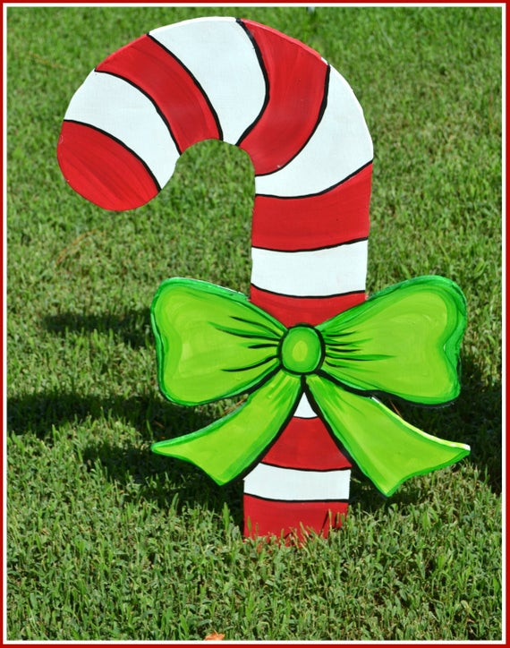 Outdoor Christmas Candy Canes
 Candy Cane Decoration Candy Cane Yard Art Outdoor Christmas
