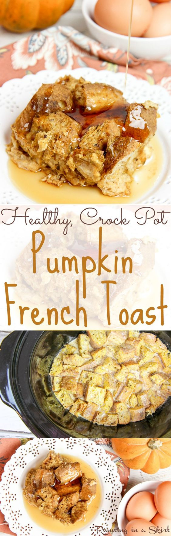 Overnight Crock Pot French Toast Great For Christmas Morning
 Healthy Crock Pot Pumpkin French Toast casserole recipe