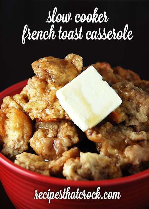 Overnight Crock Pot French Toast Great For Christmas Morning
 8 Crock Pot Breakfast Casserole Recipes