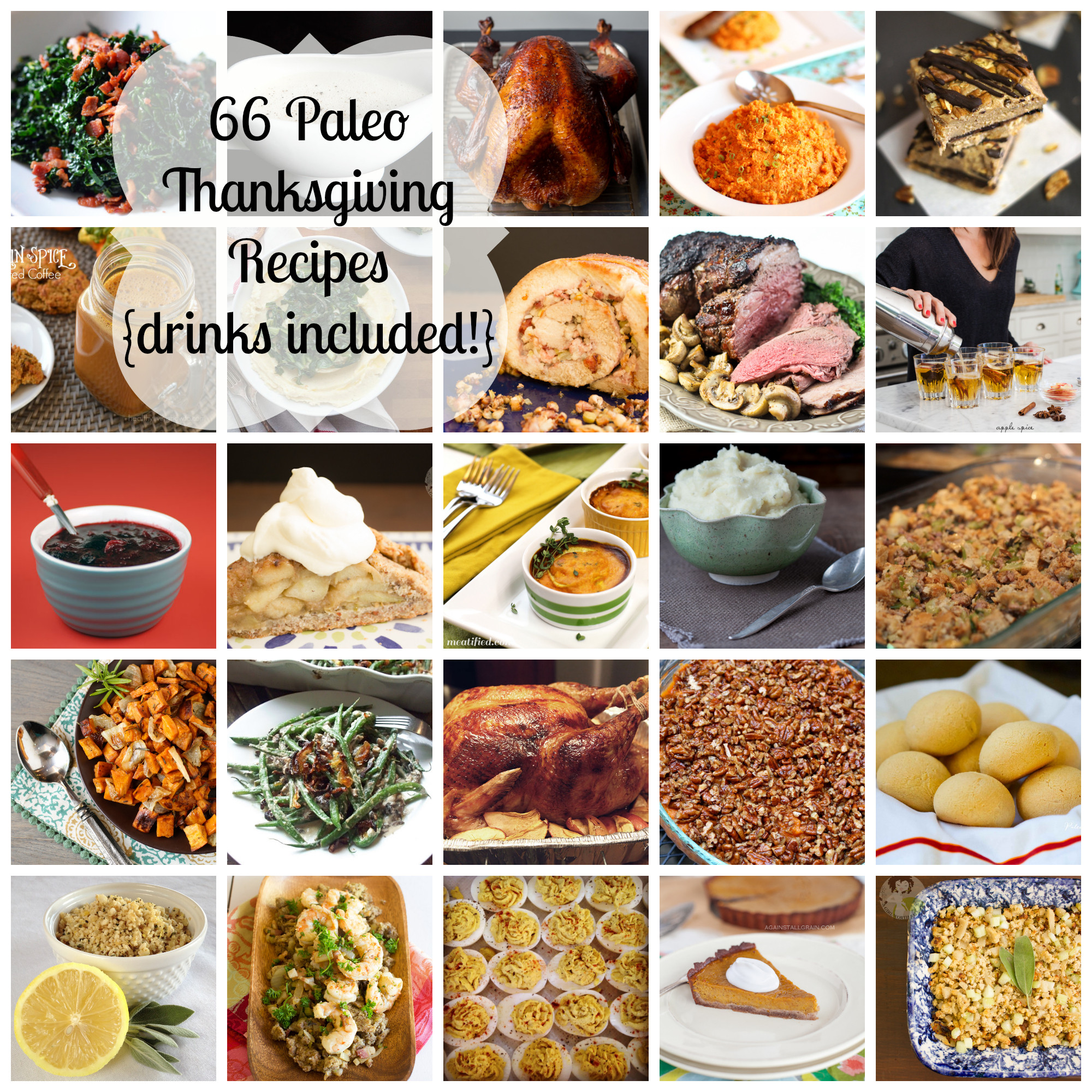 Paleo Thanksgiving Appetizers
 66 Paleo Thanksgiving Recipes including drinks  meatified
