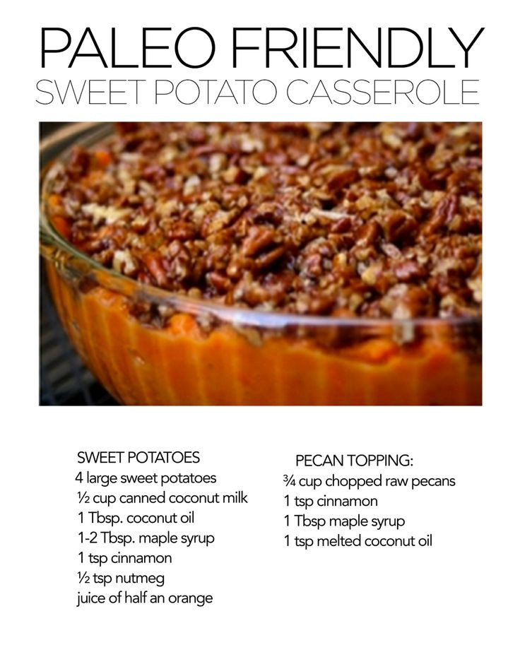 Paleo Thanksgiving Sweet Potatoes
 42 best images about Paleo Recipes on Pinterest
