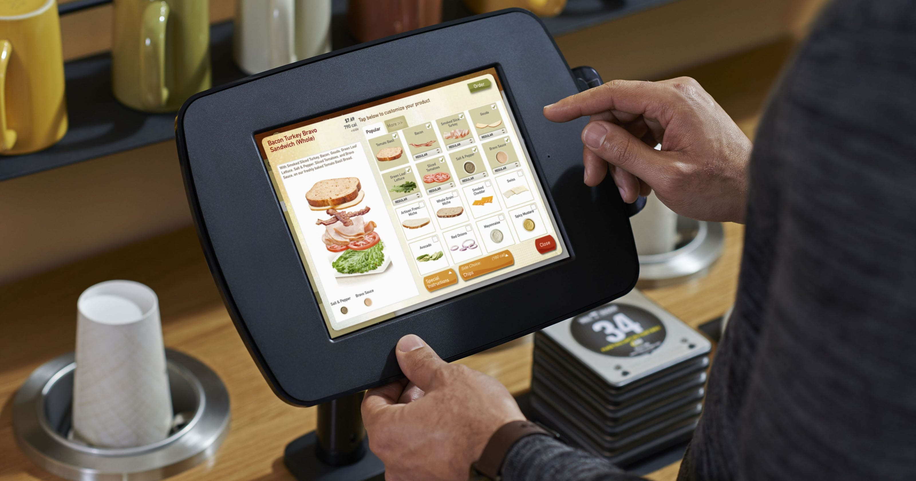 Panera Bread Open On Thanksgiving
 Panera goes to high tech ordering
