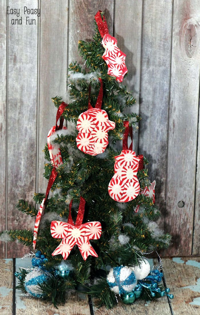 Peppermint Candy Christmas Ornaments
 Peppermint Candy Ornaments DIY Christmas Ornaments