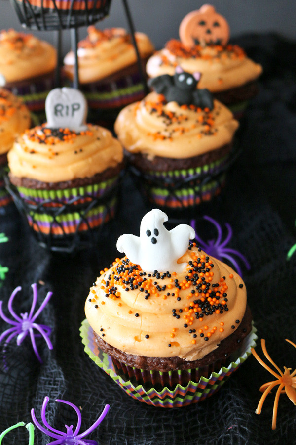Picture Of Halloween Cupcakes
 Halloween Cupcakes