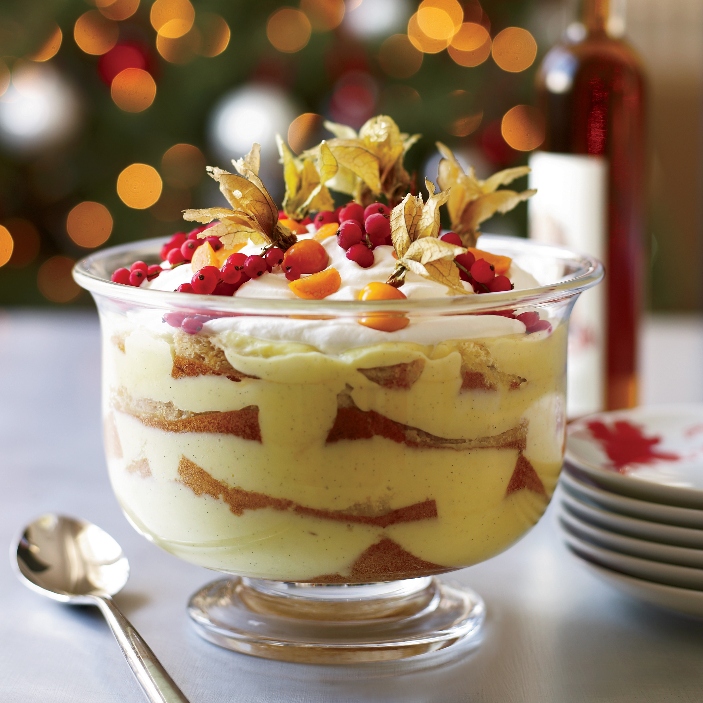 Pictures Of Christmas Desserts
 Italian Trifle with Marsala Syrup Recipe Fabio Trabocchi